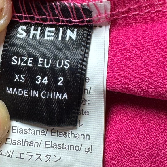 SHEIN Pink Halter Mini Dress w/ Ruffles 🎀 - Picture 8 of 8